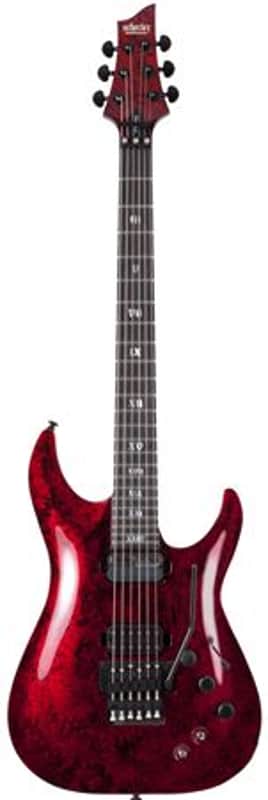 Schecter C1FRS Apocalypse Electric Guitar Red Reign image 1