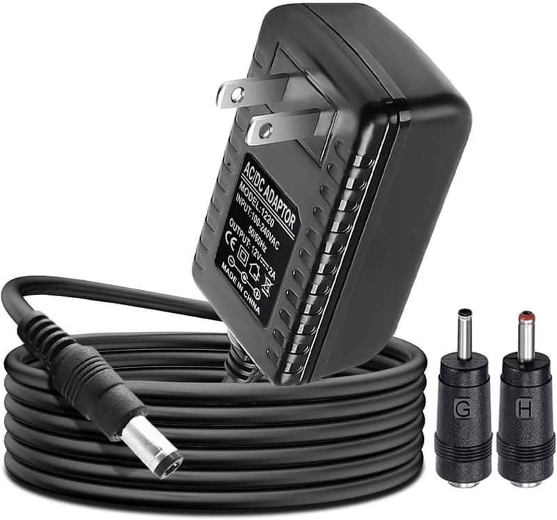 12V AC/DC Charger for Casio Privia Power Cord, Casio Privia Digital Piano Keyboard Casio AD-12MLA U, AD12M3 AD-A12150LW AD-A1215LW PX, WK, CDP, AP, CTK Series PX130RD BK WE Adapter Power Supply image 1