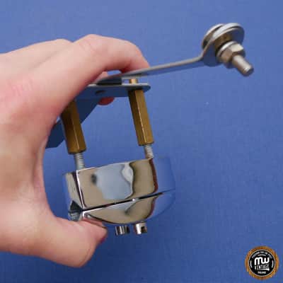 Sonor Vintage Bass Drum Cymbal Holder Prism Clamp 70s Complete Nr 1 image 5