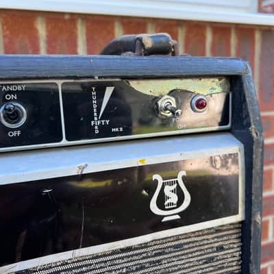Vintage 1960s Selmer Thunderbird 50 MKII Valve Amplifier & Cab *EX The Bachelors* image 2