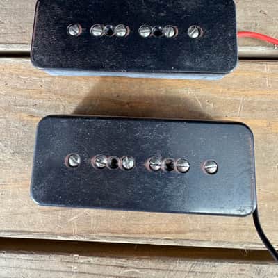 Real Life Relics P-90 Pickup Set Aged Black    [DI7] image 2