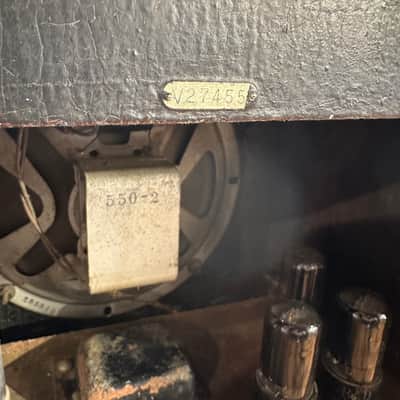 Supro Valco Mini Tube Amp from the late 40’s image 3