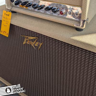 Peavey Classic 20 Head & 1x12 Cab - Used, with Tuki Covers image 2