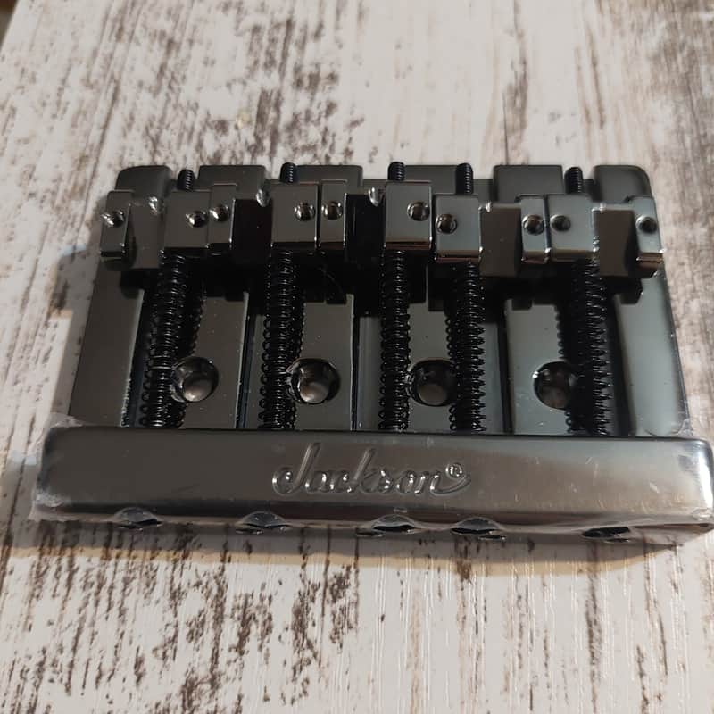 Jackson Himass 5 String Bass Bridge Cosmo Black off JS3 Spectra image 1