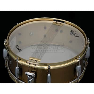 Tama Star Reserve Hand Hammered Brass 5.5x14 Snare Drum image 3