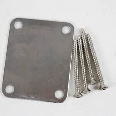 1963 Vintage Fender Jaguar/Jazzmaster/Stratocaster/Telecaster NeckPlate USA 1960s Pre-CBS L-Series image 3