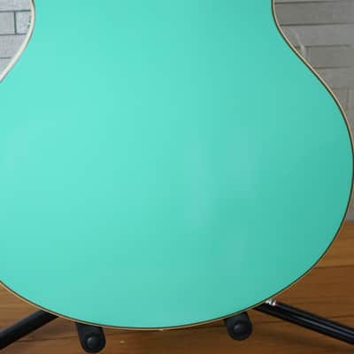 D'Angelico Premier DC Semi-Hollow Double Cutaway - Surf Green image 10