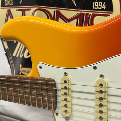 Fender Player Plus Stratocaster Strat Left-Handed Lefty Electric Guitar MIM - Made in Mexico - Tequila Sunrise image 4
