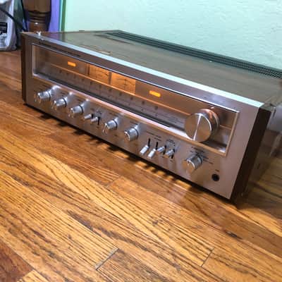 Silver Face Pioneer SX-650 Receiver 70's - Serviced! image 5