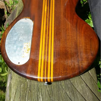2-DAY PRICE DROP!  Vintage Kramer DMZ 2000 1980 Honey Lacquer Aluminum Neck image 11