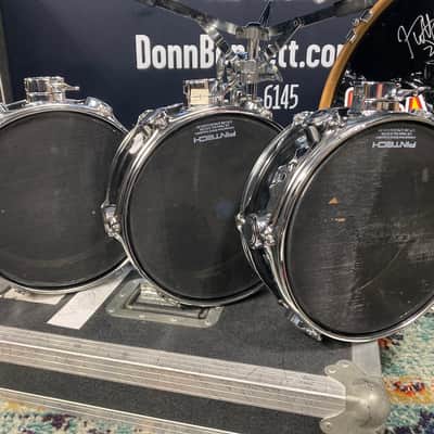 DW/Hart Dynamics Rick Allen's Def Leppard, 2002 "X" Tour Drum Set (#3). Autographed by the whole band. Authenticated! image 8