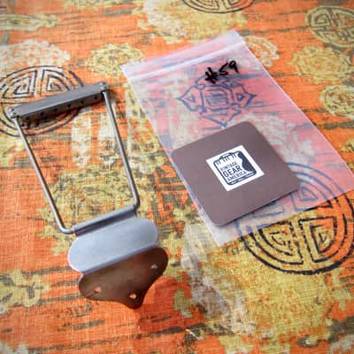 1940s-1960s Harmony Kay Regal Gretsch Oscar Schmidt Trapeze Tailpiece Authentic Vintage Part image 4
