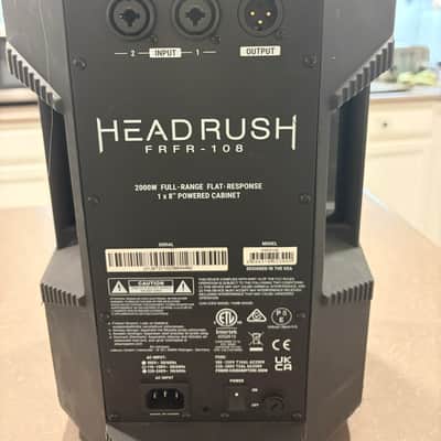 Headrush FRFR-108 MKII 2000-Watt 1x8" Active Guitar Speaker Cabinet 2023 - Present - Black image 5
