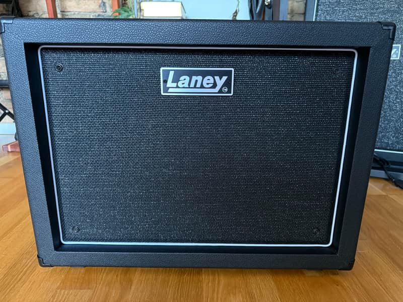 Laney LFR-112 Full Range 1x12" 200-Watt Active Guitar Cabinet 2018 - Black image 1