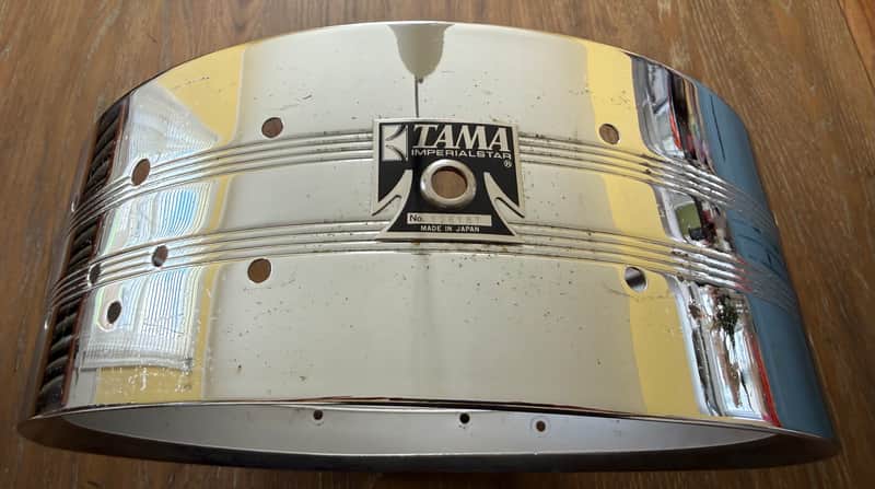 Tama 14" x 5" King Beat Snare Drum Shell 8005 Seamless Japan Free Shipping image 1
