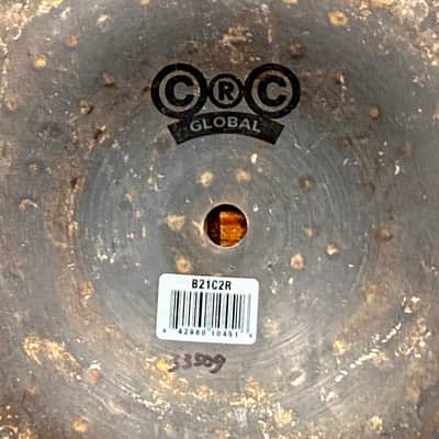 21" Meinl Byzance Vintage C Squared Ride Cymbal 3350g *Video* image 6