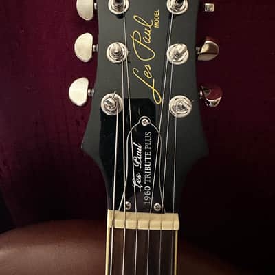 2014 Epiphone 1960 Les Paul Standard Tribute Plus - Cherry Sunburst image 2
