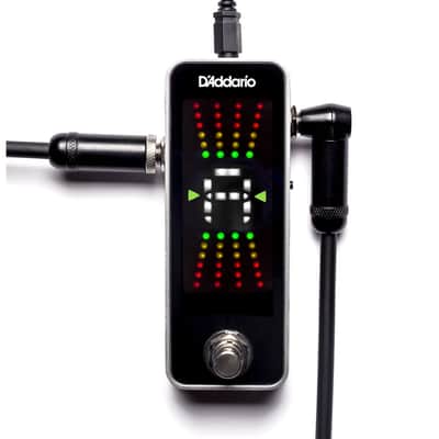 D'Addario PW-CT-20 32-Bit True Bypass Tuner Pedal New - Black image 2