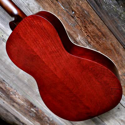 Art&Lutherie Roadhouse Parlor Guitar - Tennessee Red A/E image 15