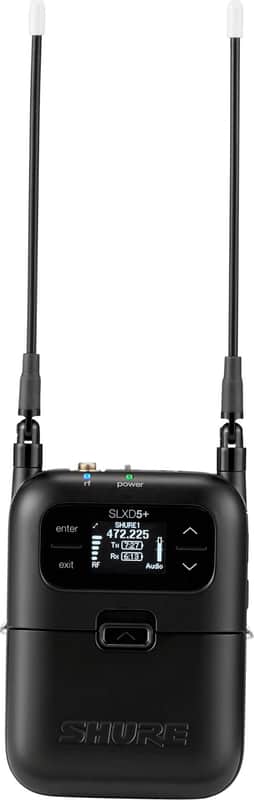 Shure SLXD5+ Wireless Microphone Receiver image 1