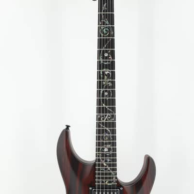 Schecter C-1 Exotic Ebony Guitar - Natural Satin image 7
