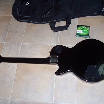 Kansas Les Paul Electric Guitar w/Gig Bag Strap Picks - Great Condition image 3