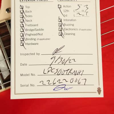 2022 Gibson Les Paul Classic Translucent Cherry image 24