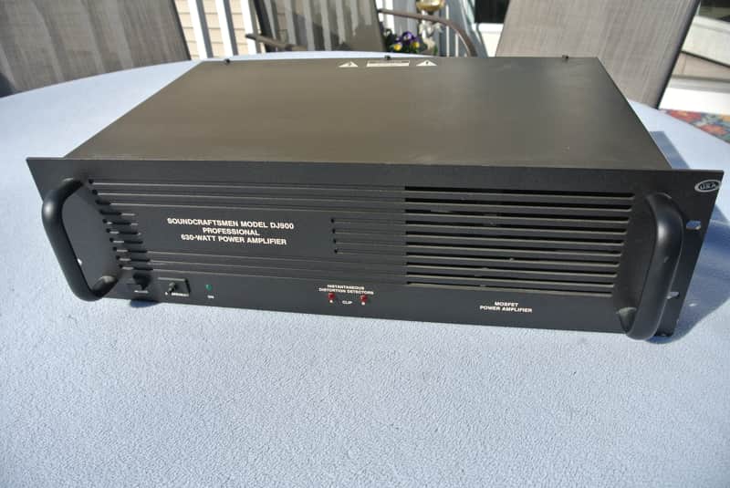 Pickup Mass - Exc! Vintage Soundcraftsmen 630 Watt DJ900 Stereo