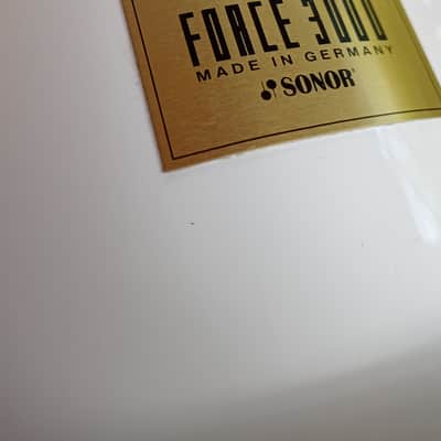 Ultra Rare Vintage Sonor Force 3000 8x8" Virgin Tom - Made in Germany - Snow White image 8