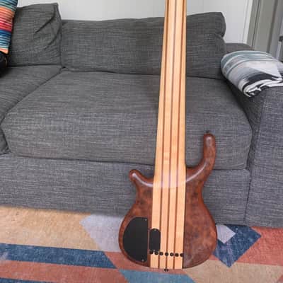 Antonio Tsai 7-String Bass 2008 Natural image 5