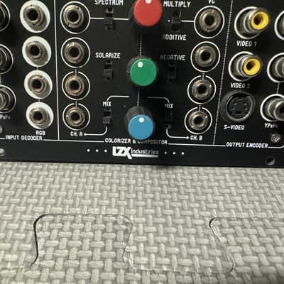 LZX Industries Visual Cortex Eurorack Synthesizer Module 2010s - Black image 3