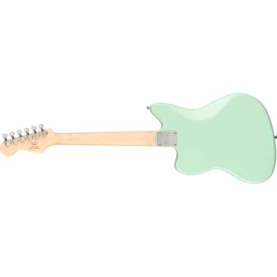 Squier Mini Jazzmaster HH Short-Scale Electric Guitar - Maple Fingerboard, Surf Green image 6