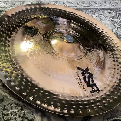 Sabian XSR Fast STAX 13″ X-Celerator Top 16″ Chinese Bottom Cymbal Stack - Brilliant Finish XSRFSXB image 2