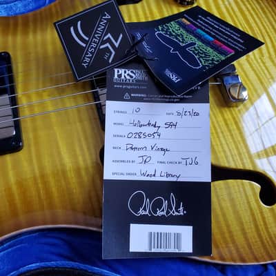 PRS McCarty 594 Hollowbody II Wood Library 2020 image 22