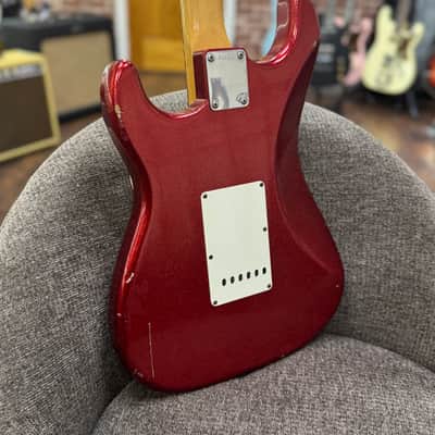 Fender Custom Shop “Not-Rod” ’60s Stratocaster - 2019 - Red Sparkle Relic. Master Built by Mark Kendrick image 8