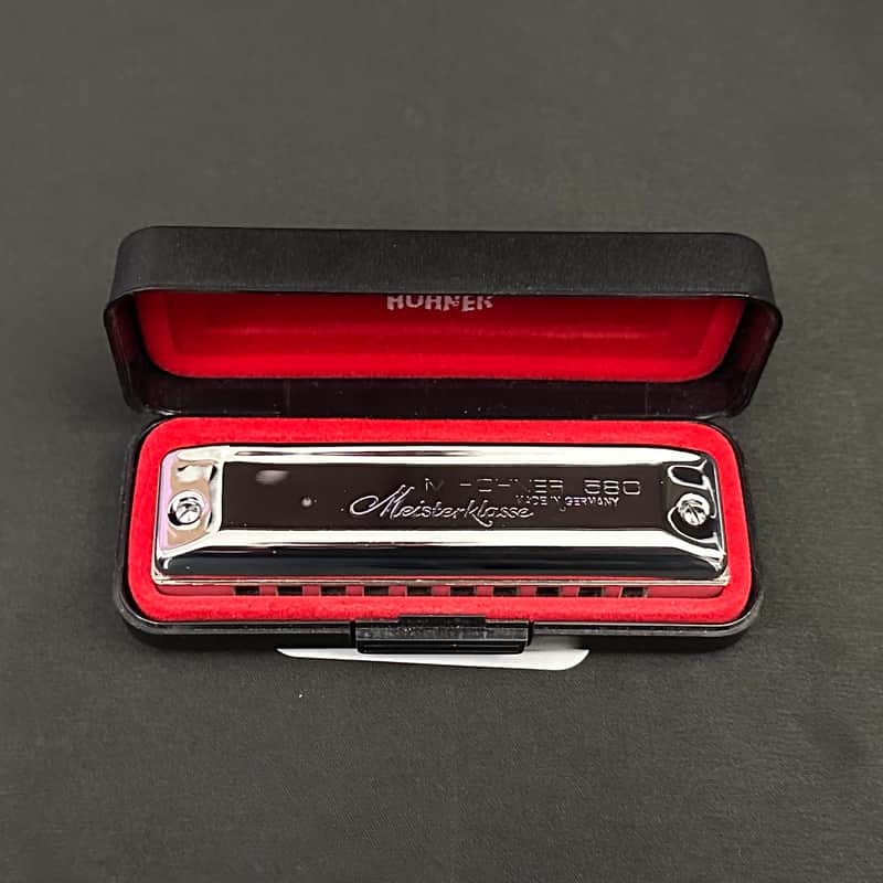 Used M. Hohner 580 Meisterklasse Harmonica, C image 1
