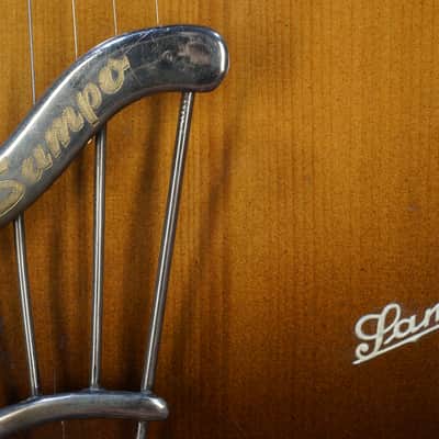 Sampo Archtop 1950s - Chocolate Sunburst made In Germany image 6