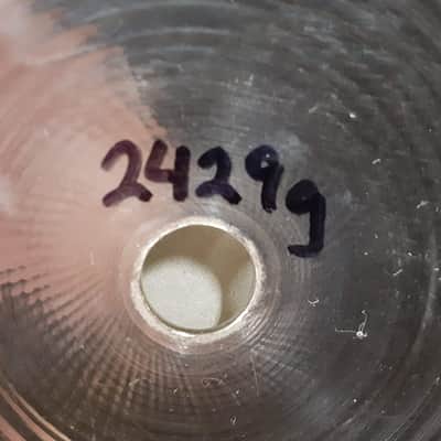 Sabian 20" AA Medium Ride Cymbal 1982 - 1984 - Brilliant image 12