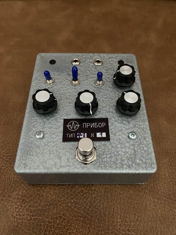 Pribor Pedals Envelope Filter F-7 Polivoks Low Pass Band Pass LP BP guitar bass pedal cv controlled image 1