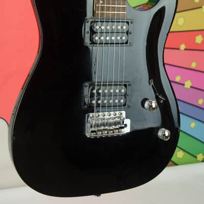 Used Laguna Electric Guitar, Black image 4