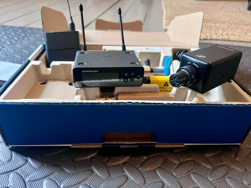 Sennheiser EW-DP ENG Wireless Lavalier Black image 1