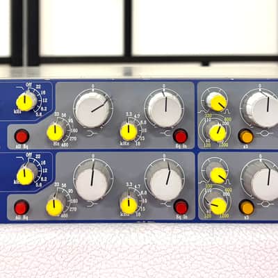 Vintage Focusrite ISA 215 Dual Mono Mic Pre and Equalizer 1990s - Blue image 7