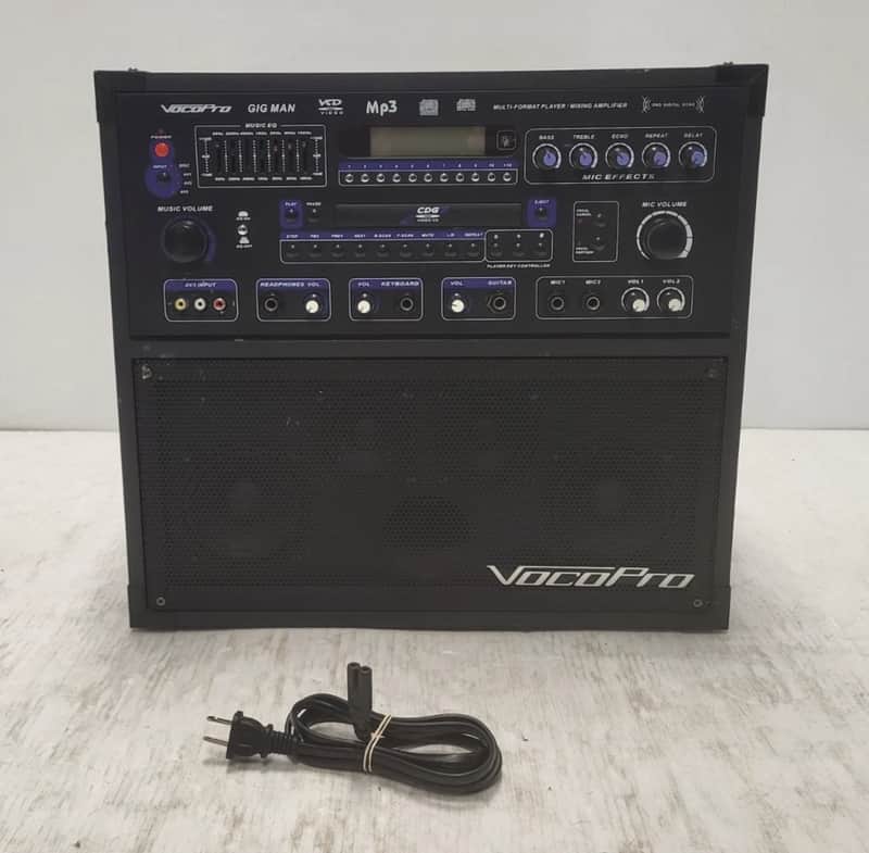 Voco Pro GIG MAN Multi Format Player/Mixing Amplifier image 1