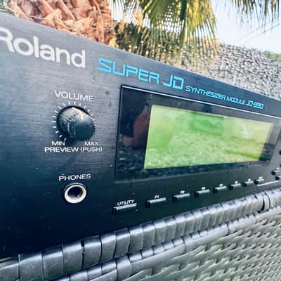 Roland JD-990 Super JD Vintage Modular Rack Synthesizer w/ 256mb Memory Card