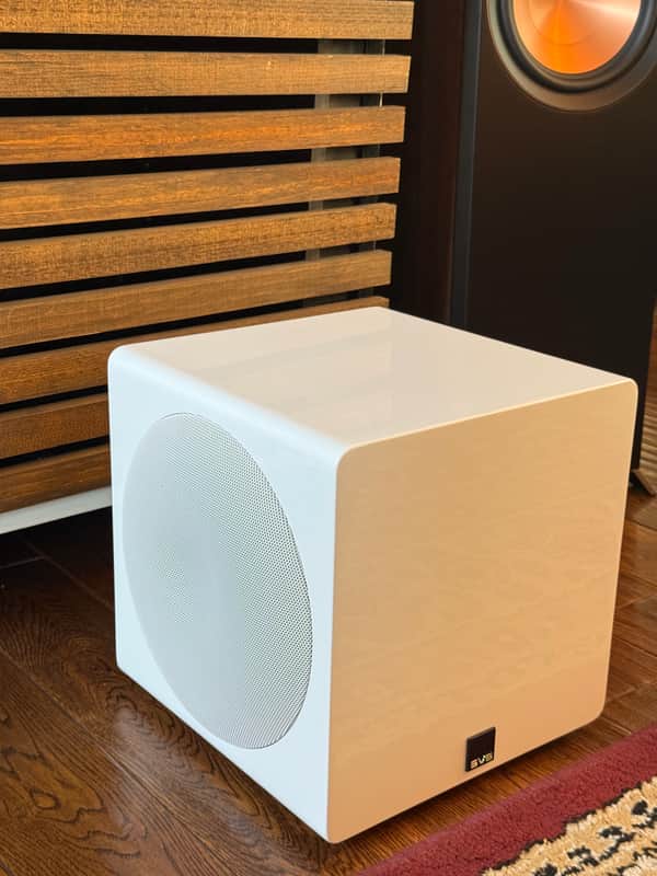 SVS 3000 Micro Ultra Compact Powered Subwoofer - White image 1