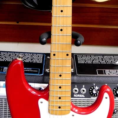 Vintage 1993 Fender Squier Stratocaster Electric Guitar! Made In Korea! RARE!!! image 3