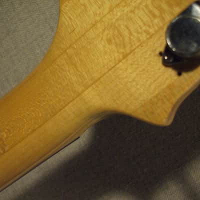1983 ARIA Thorsound TSB-350 "Duran Duran" bass, Black/natural, gig bag image 10