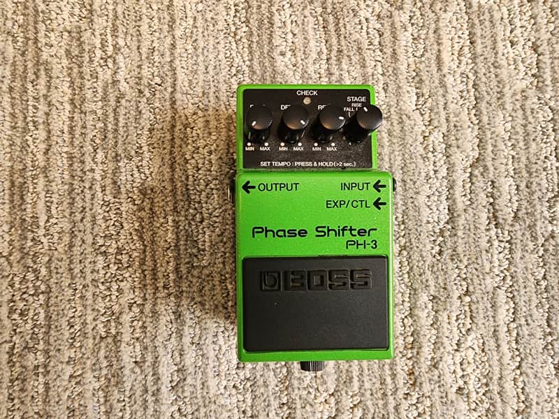 Boss PH-3 Phase Shifter 2010's - Green Metal Case image 1