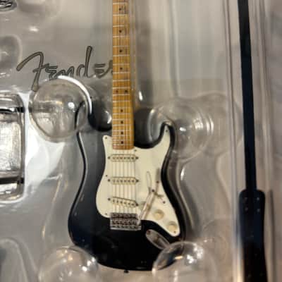Fender Miniature 1957 Black Stratocaster Relic (approx. 2010) image 2