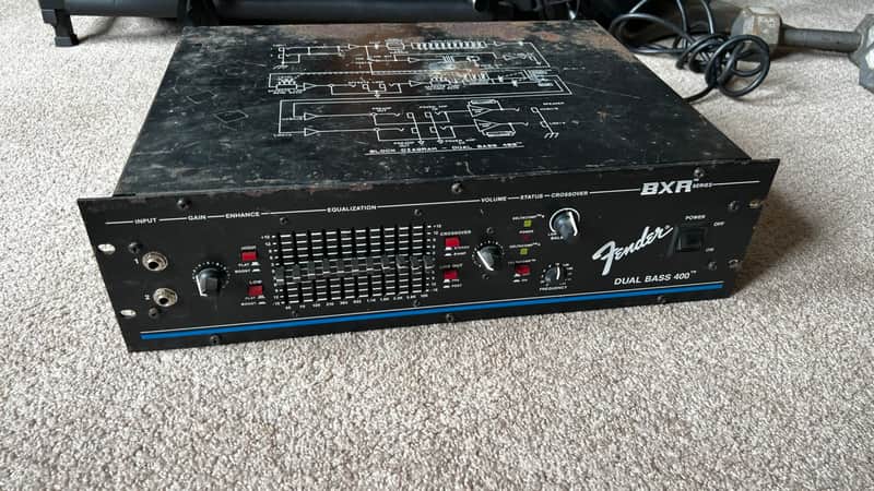 Fender BXR Dual Bass 400 Bass Amplifier image 1